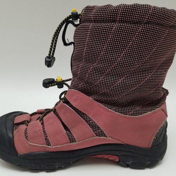 KEEN Pink & Black Hiking Ankle Boots Sz. 7 - Picture 11 of 13